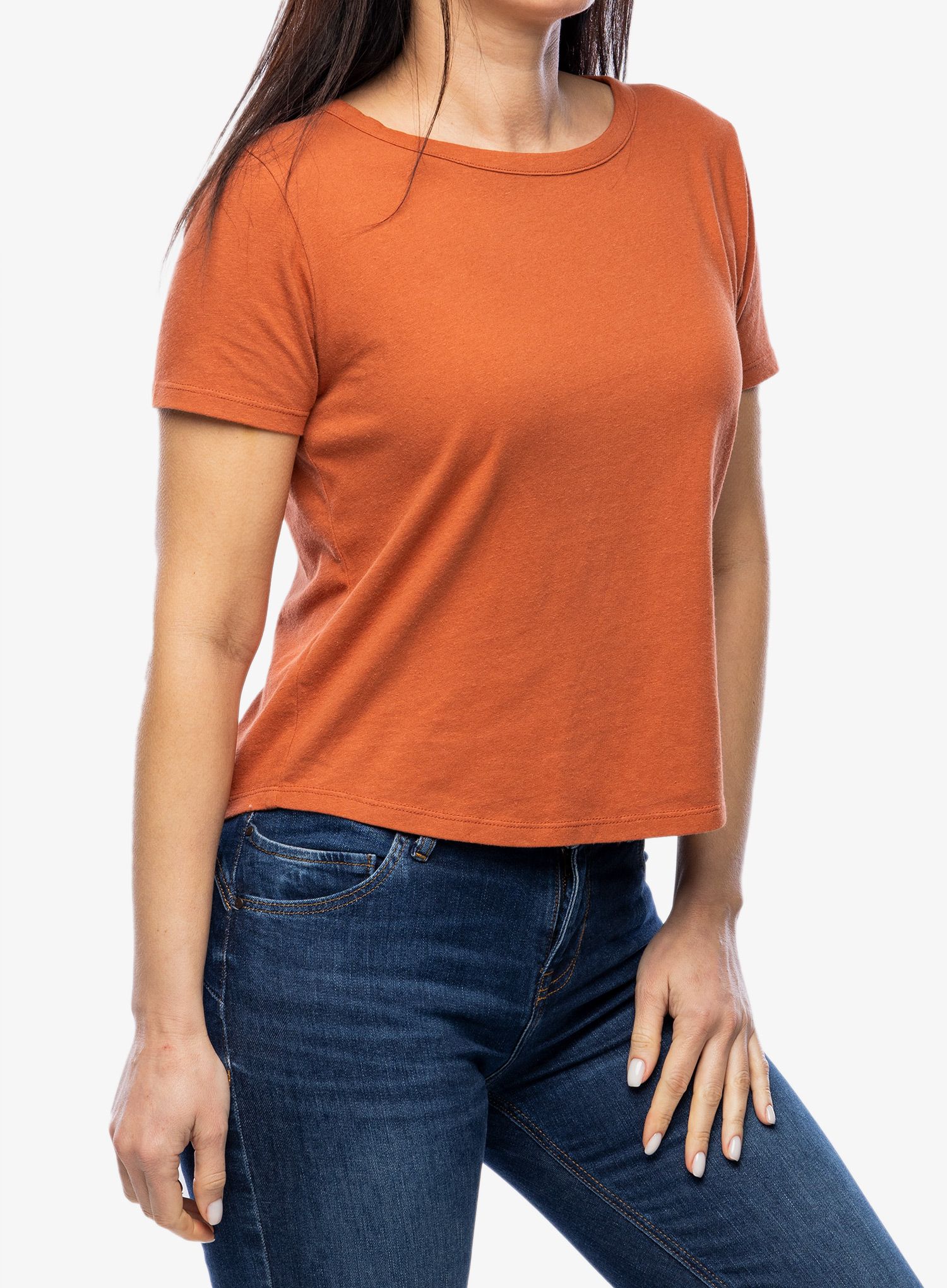 Dámské tričko Royal Robbins Basecamp Boxy Tee - baked clay