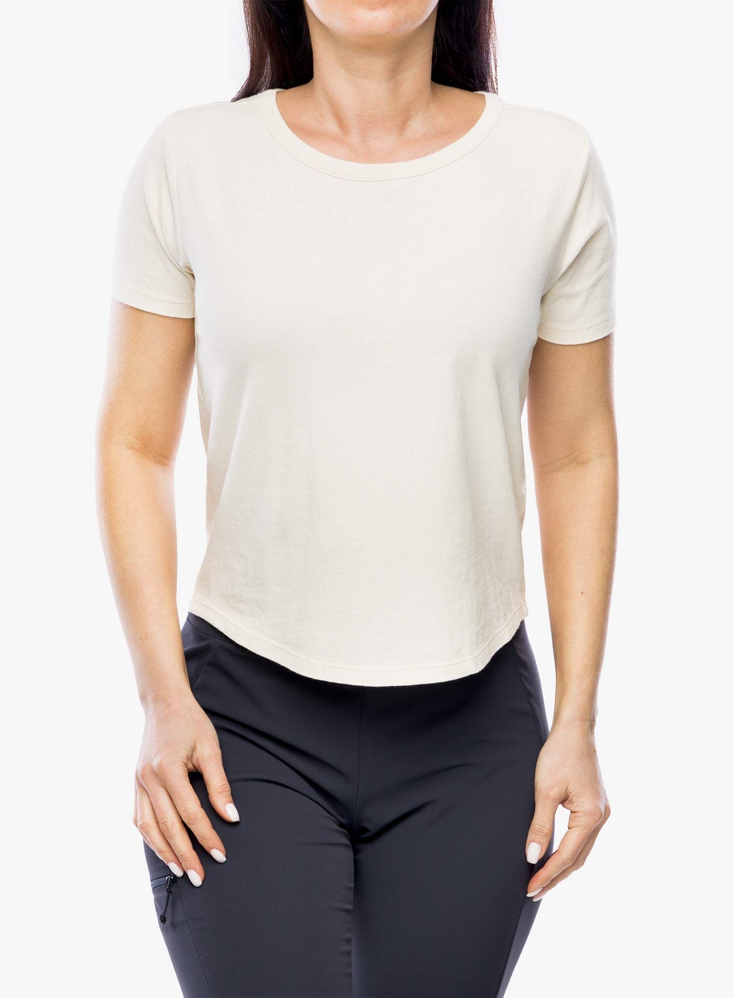 Bavlněné tričko dámské Royal Robbins Basecamp Boxy Tee - undyed