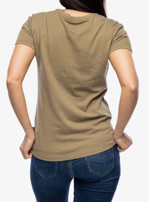 Bavlněné tričko dámské Royal Robbins Basecamp Tee - covert green