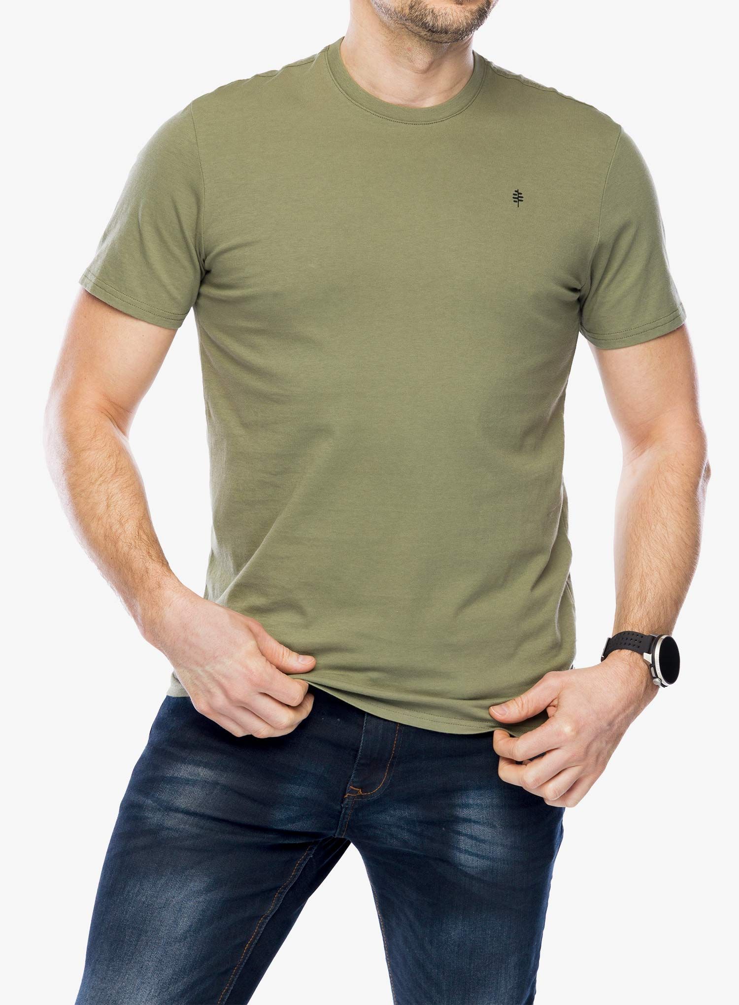 Bavlněné tričko Royal Robbins Basecamp Tee - fiddlehead