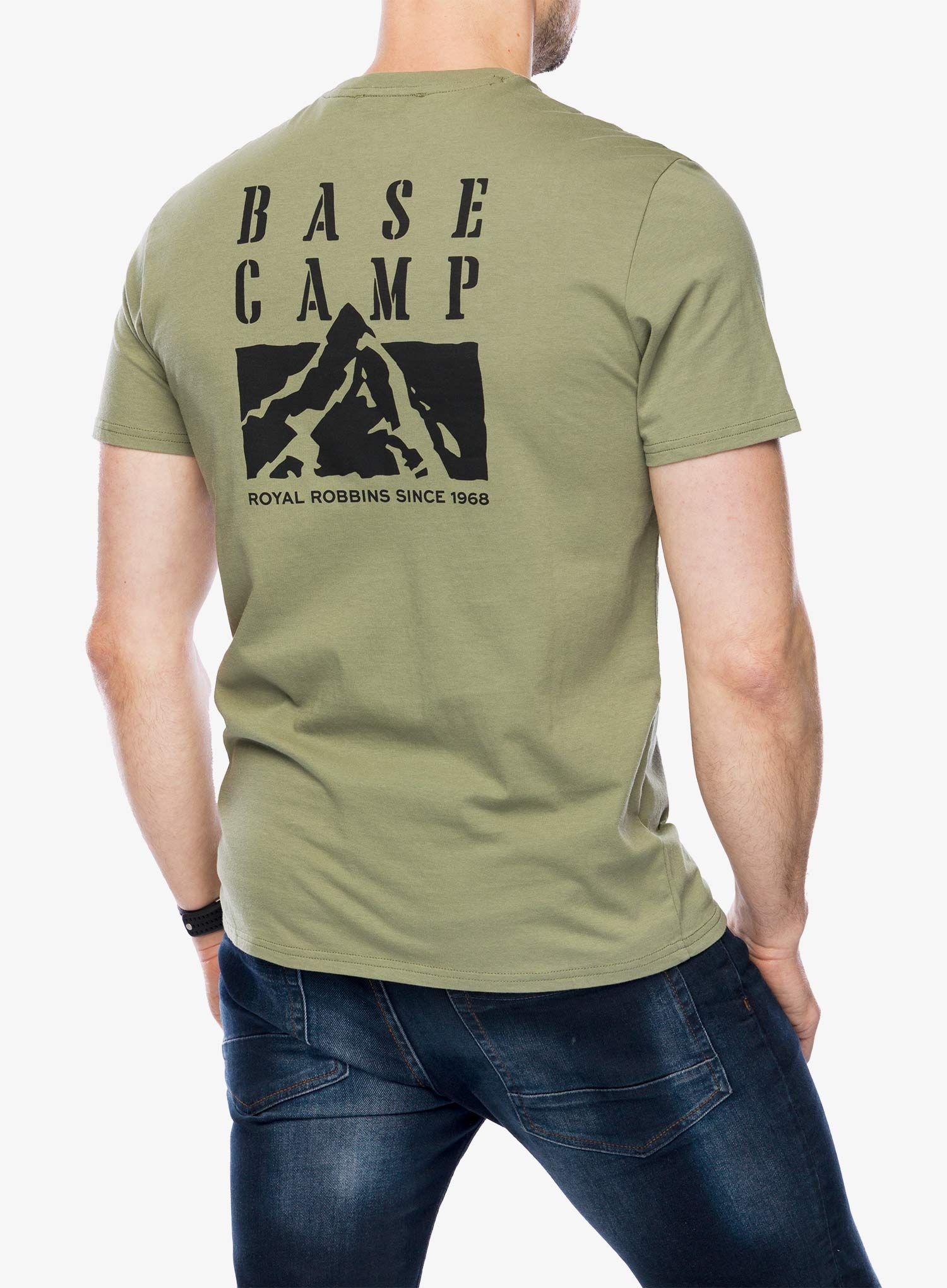 Bavlněné tričko Royal Robbins Basecamp Tee - fiddlehead