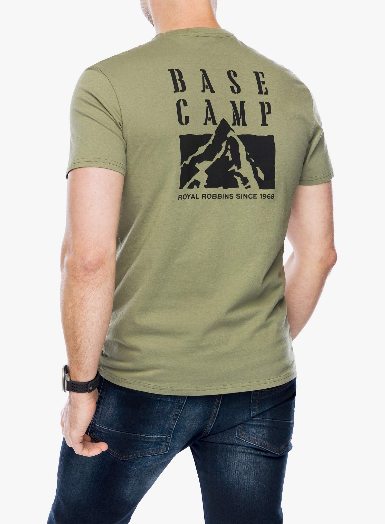 Bavlněné tričko Royal Robbins Basecamp Tee - fiddlehead
