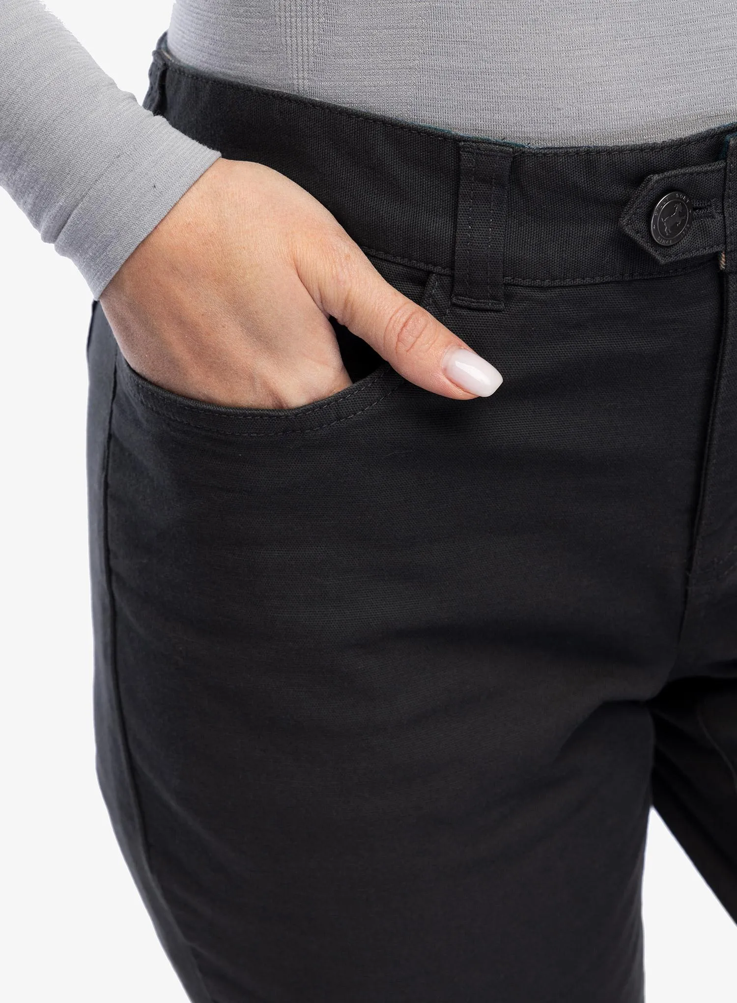 Kalhoty dámské Royal Robbins Billy Goat II Lined Pant - charcoal