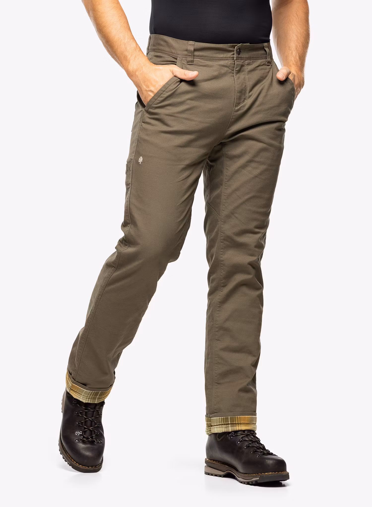 Pánské kalhoty Royal Robbins Billy Goat II Lined Pant - everglade