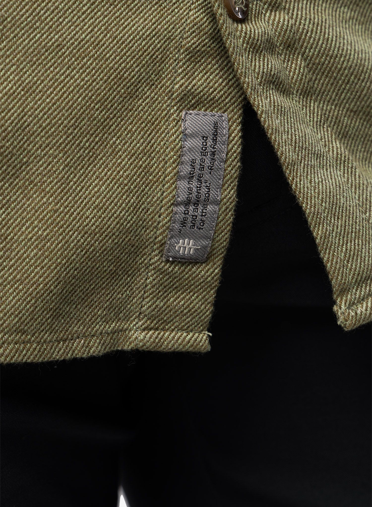 Košile Royal Robbins Bristol Cotton Twill LS - dark olive
