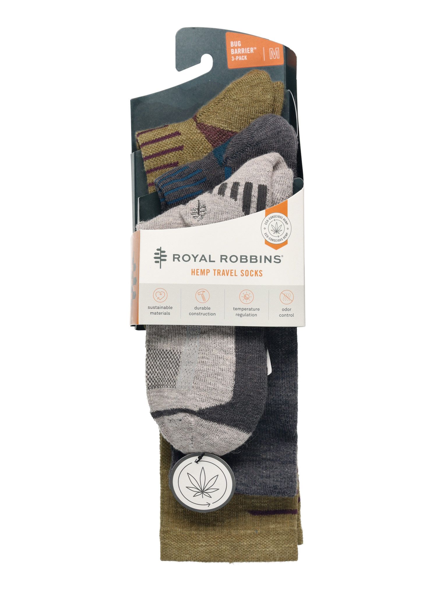 Turistické ponožky Royal Robbins Bug Barrier (3 pary)