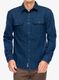Turistická košile Royal Robbins Clouds Rest Hemp LS - deep blue htr
