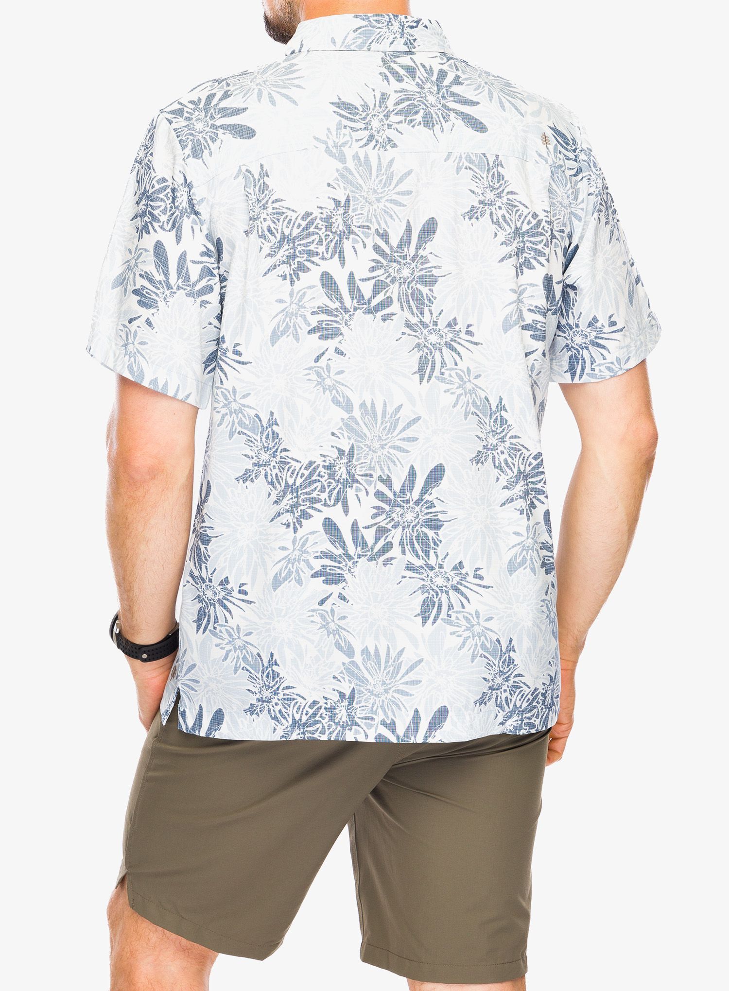 Košile Royal Robbins Comino Leaf S/S - sea bonsall pt