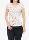 Dámské tričko Royal Robbins Featherweight Tee - ivory tidal pt