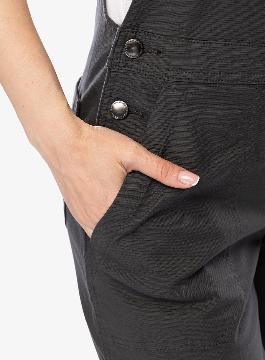 Kalhoty dámské Royal Robbins Half Dome Overall - charcoal