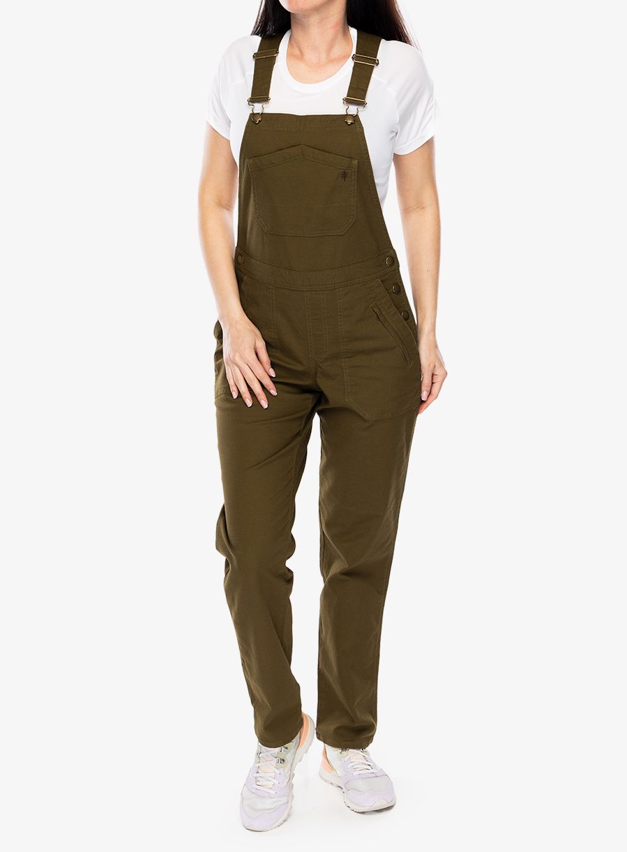 Kalhoty dámské Royal Robbins Half Dome Overall - dark olive