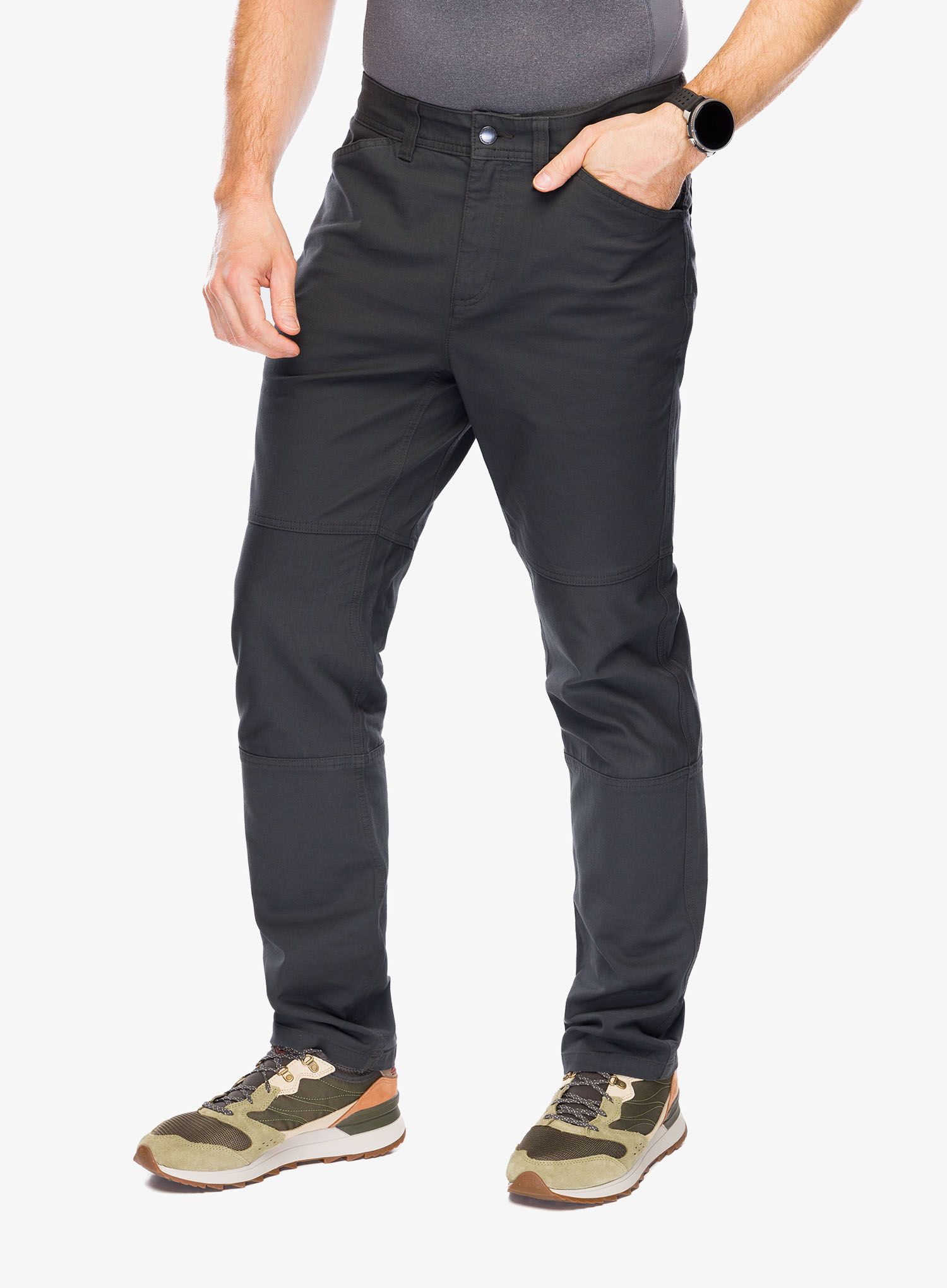 Lezecké kalhoty Royal Robbins Half Dome Pant - charcoal