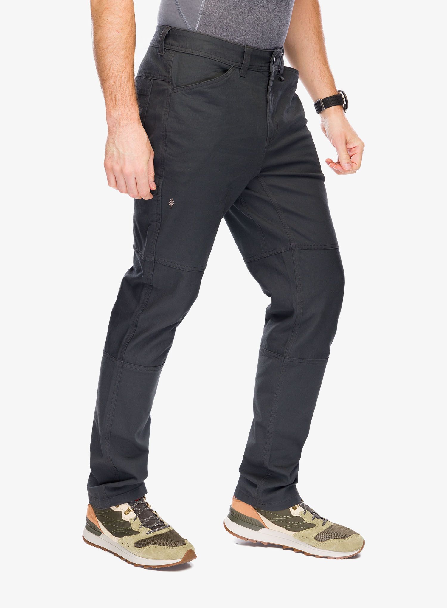 Lezecké kalhoty Royal Robbins Half Dome Pant - charcoal
