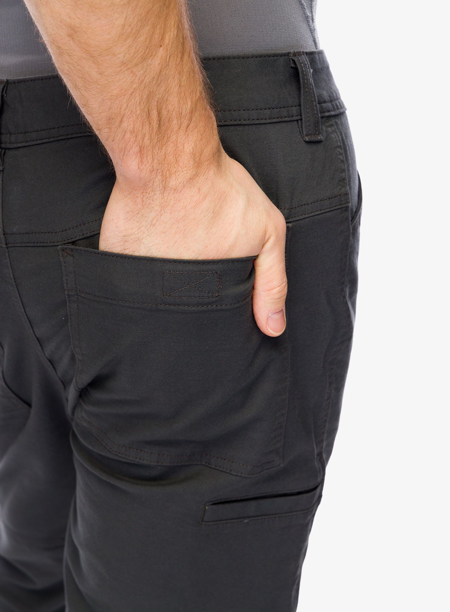 Lezecké kalhoty Royal Robbins Half Dome Pant - charcoal