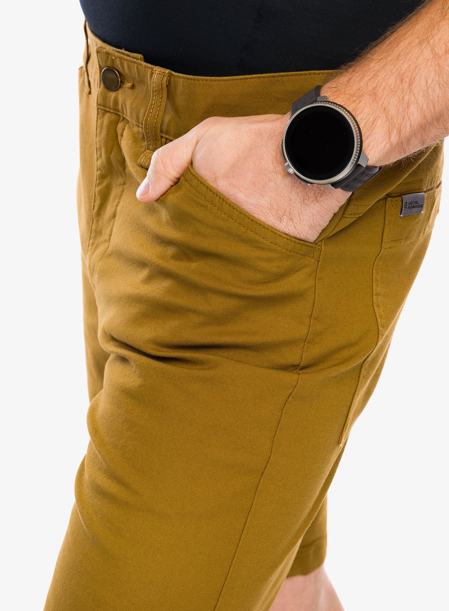 Pánské kraťasy Royal Robbins Half Dome Short - coyote