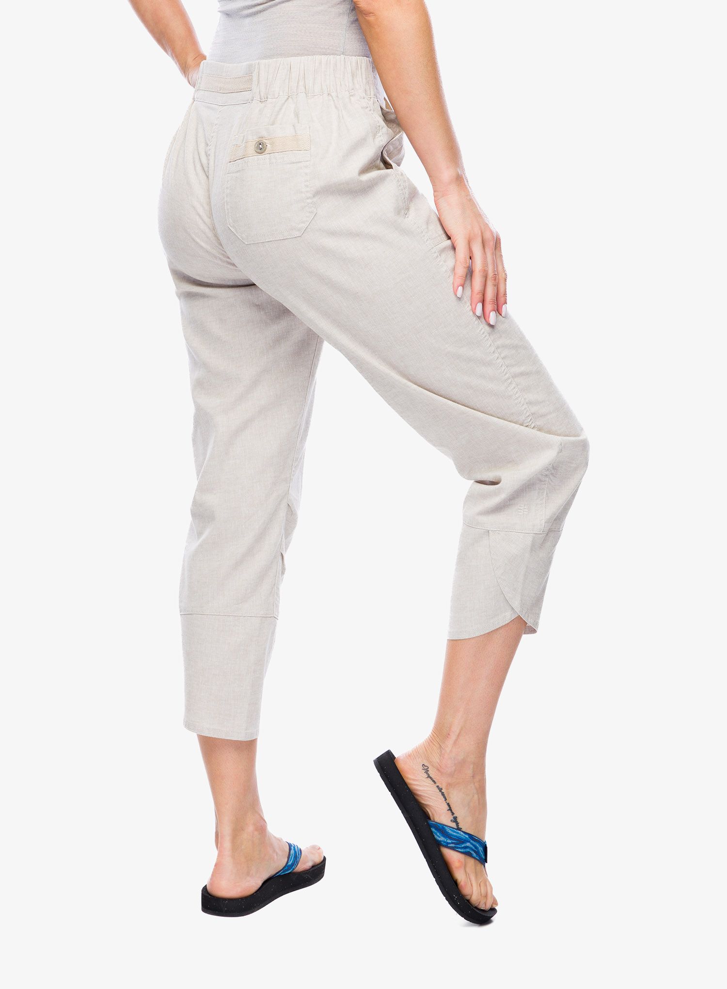 Kraťasy dámské Royal Robbins Hempline Capri - blended undyed