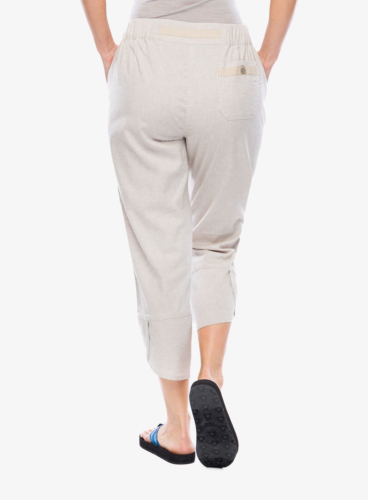 Kraťasy dámské Royal Robbins Hempline Capri - blended undyed