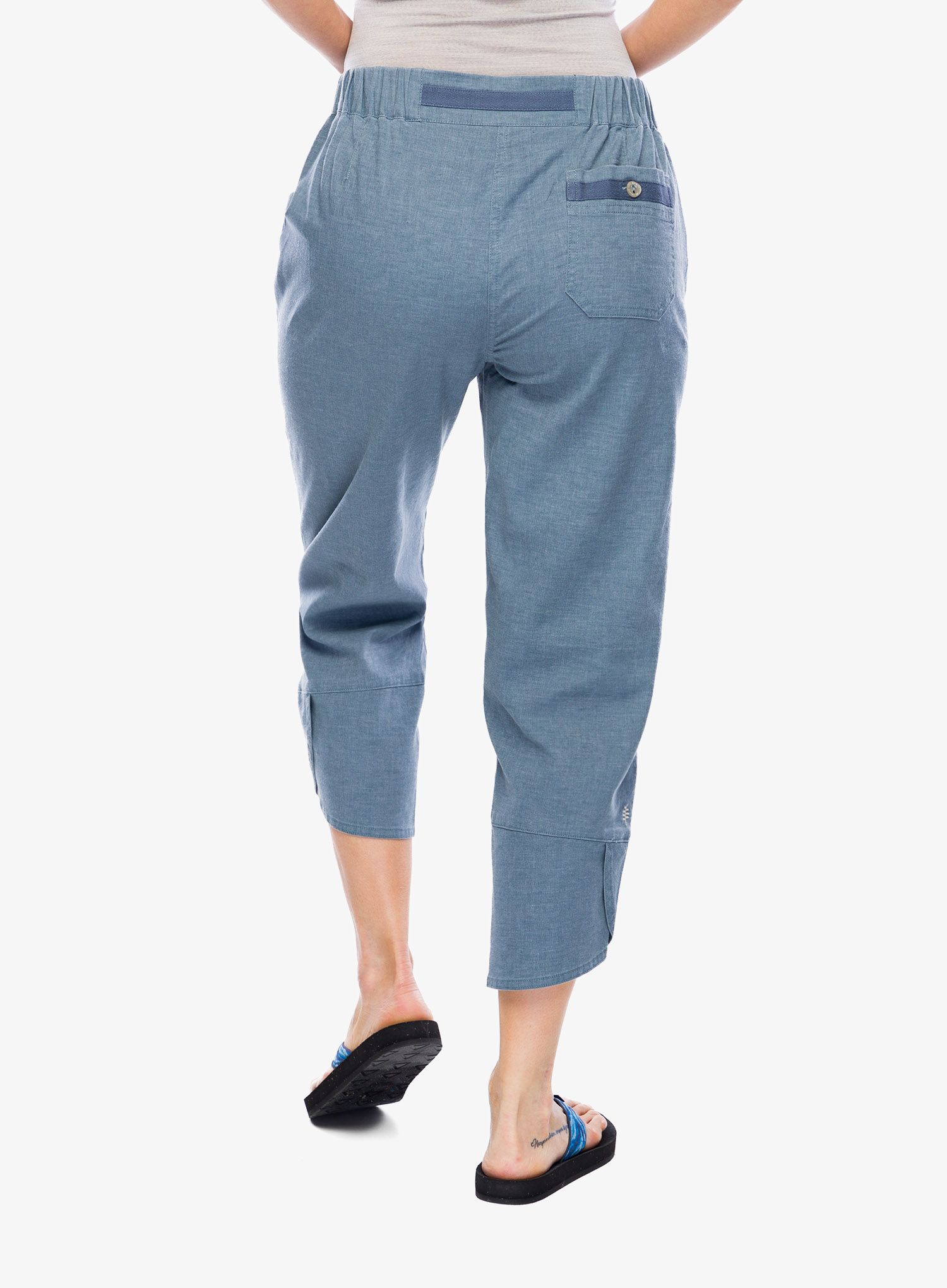 Kraťasy dámské Royal Robbins Hempline Capri - lt slate