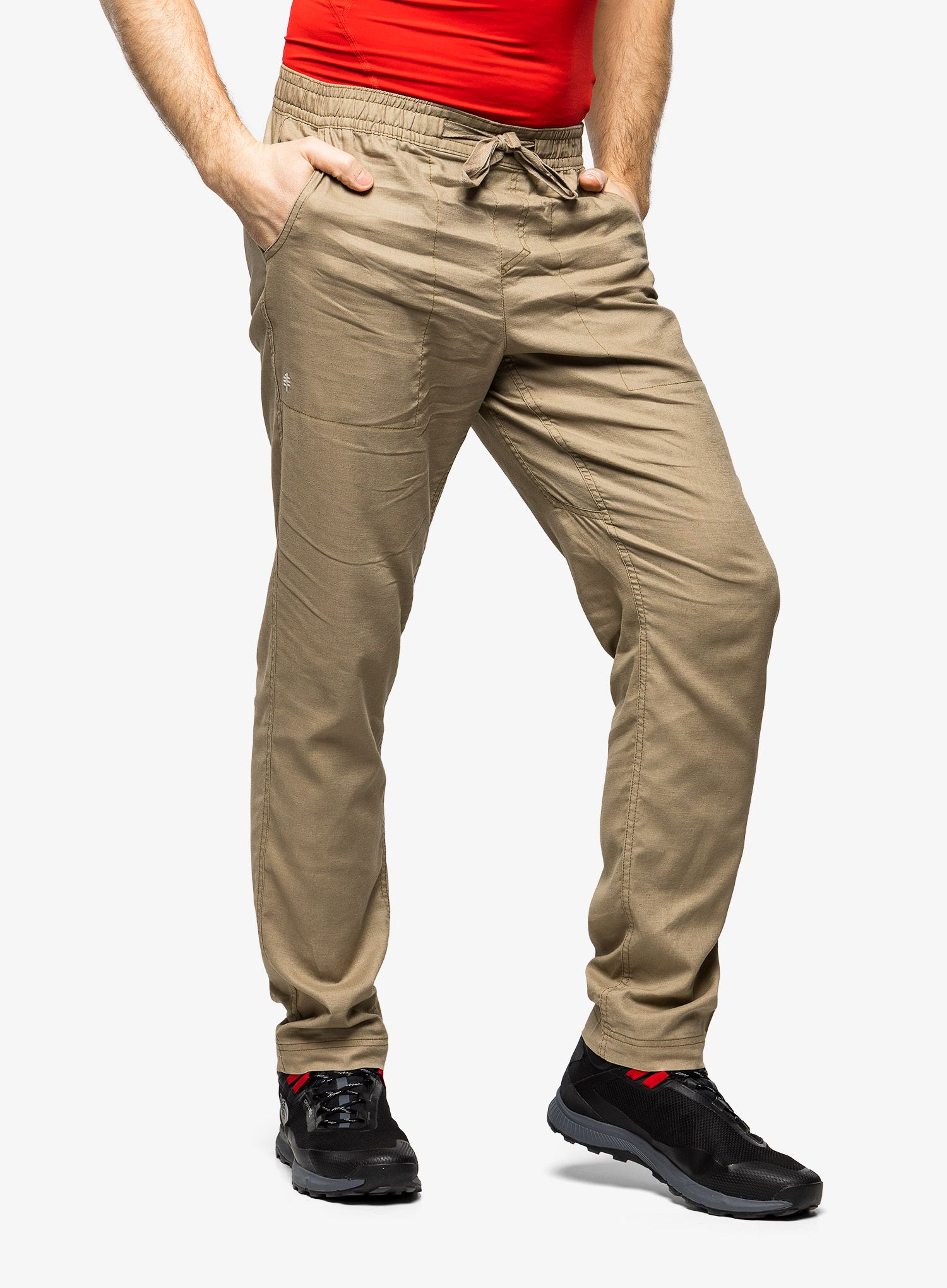 Pánské kalhoty Royal Robbins Hempline Pant - true khaki