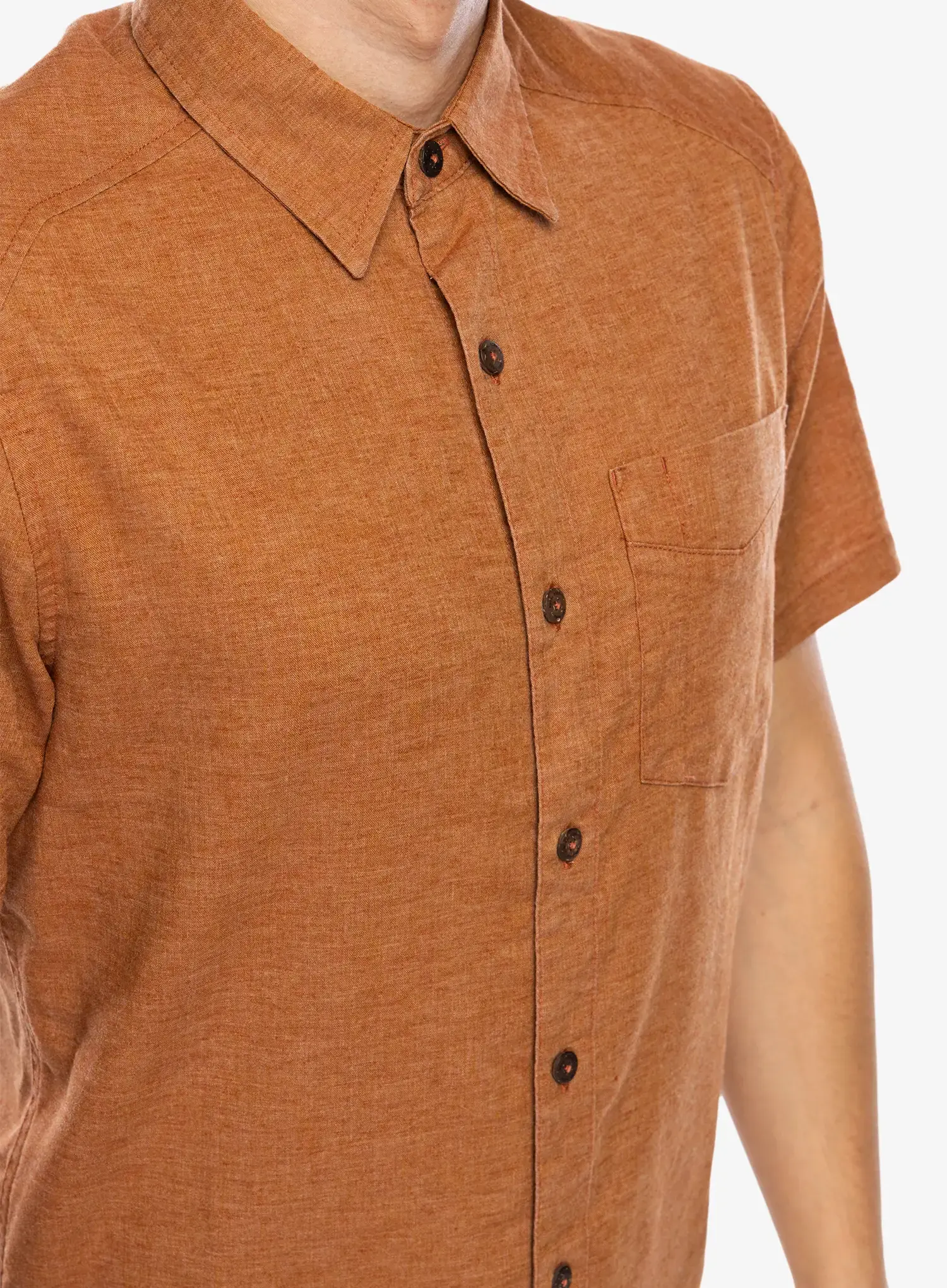 Košile Royal Robbins Hempline S/S - baked clay