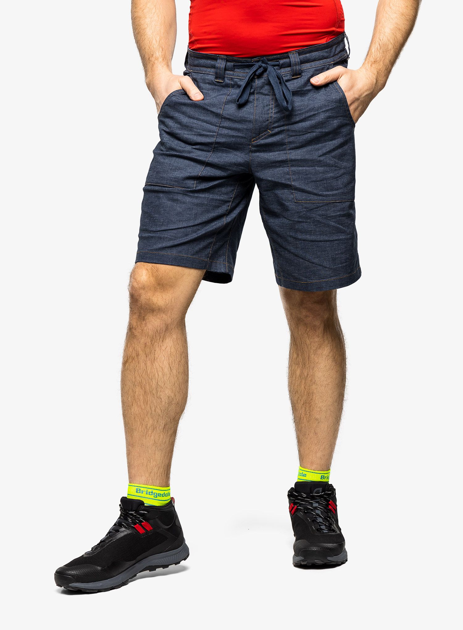 Pánské kraťasy Royal Robbins Hempline Short - deep blue