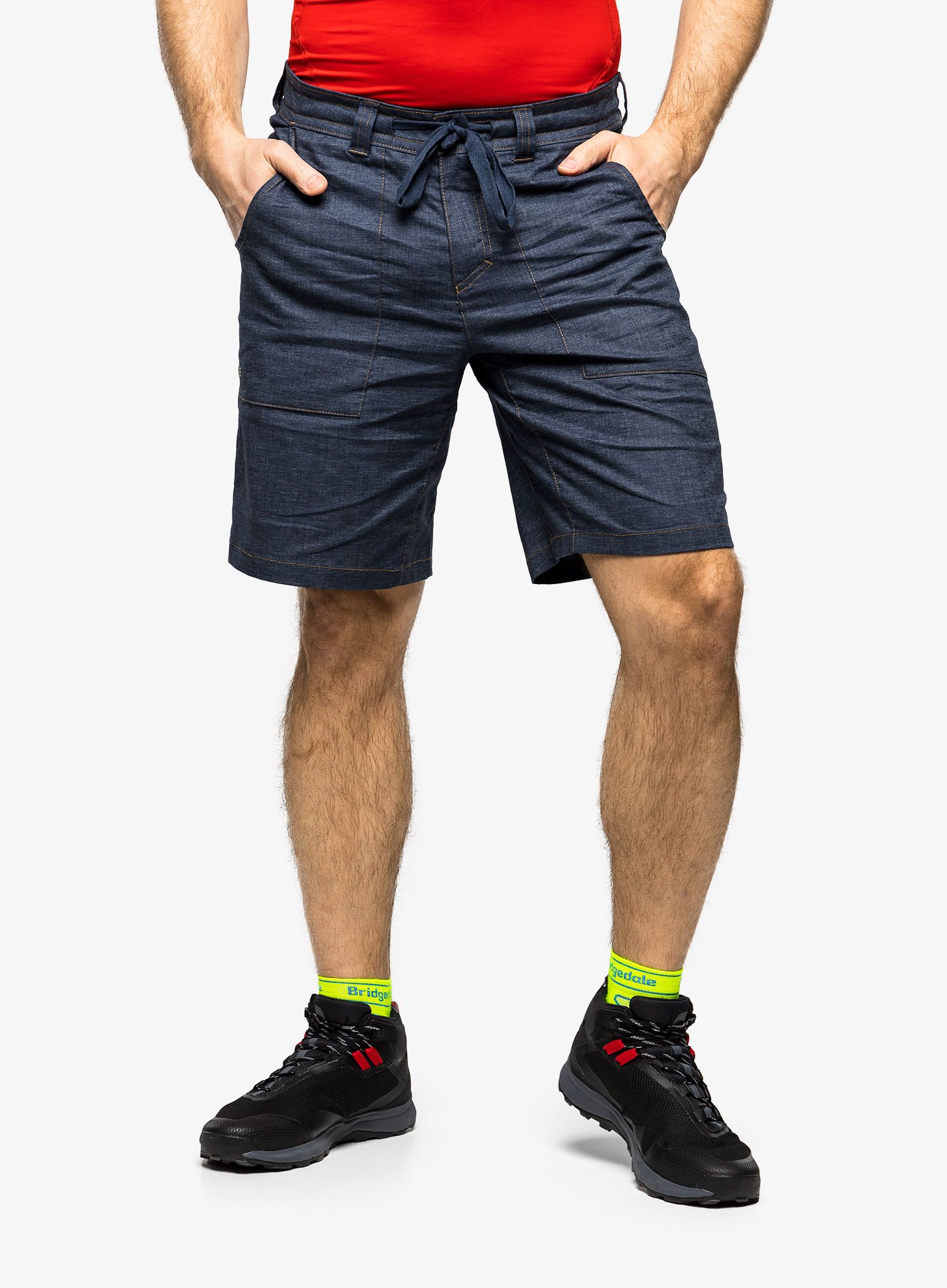 Pánské kraťasy Royal Robbins Hempline Short - deep blue