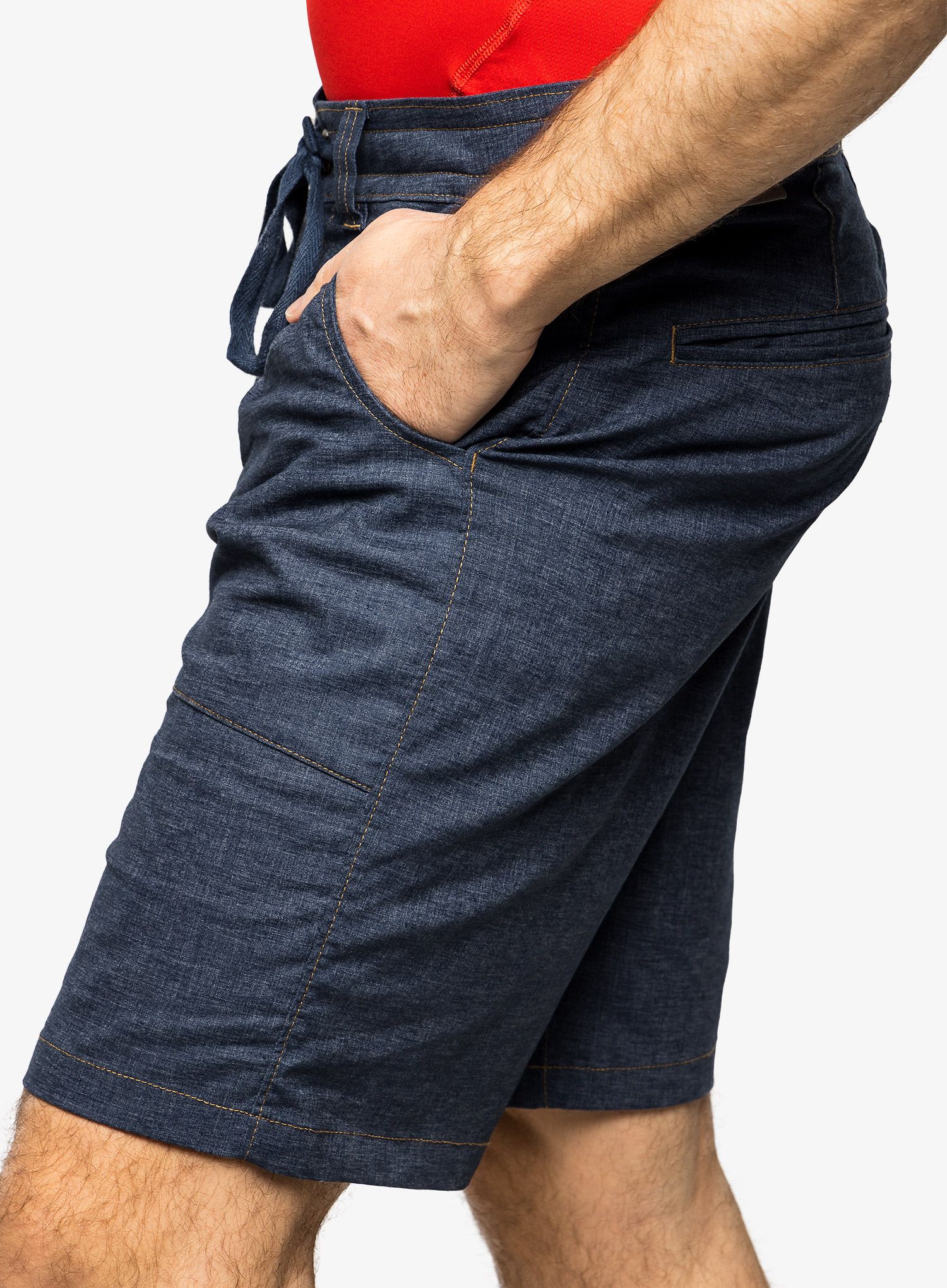 Pánské kraťasy Royal Robbins Hempline Short - deep blue