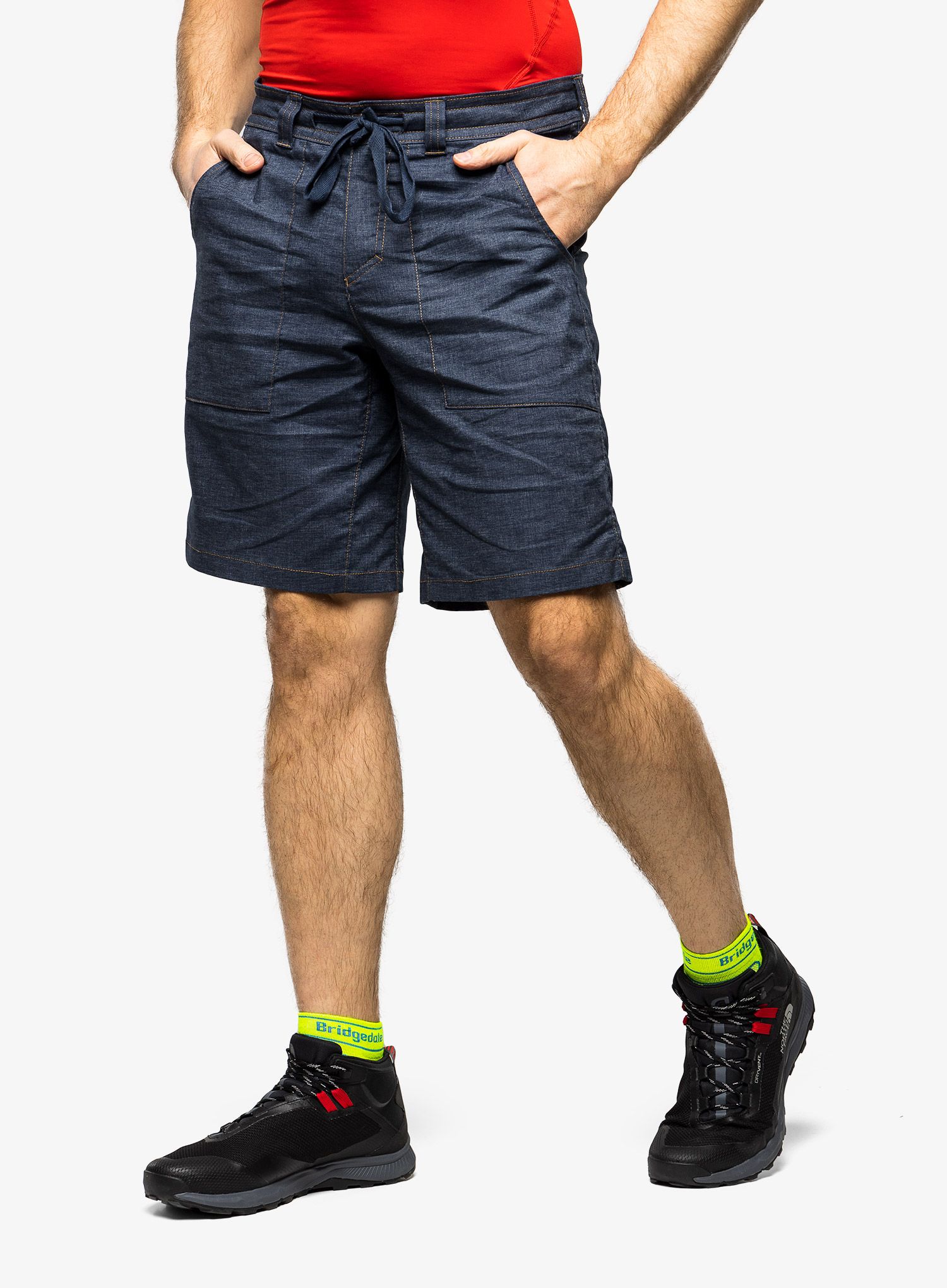 Pánské kraťasy Royal Robbins Hempline Short - deep blue