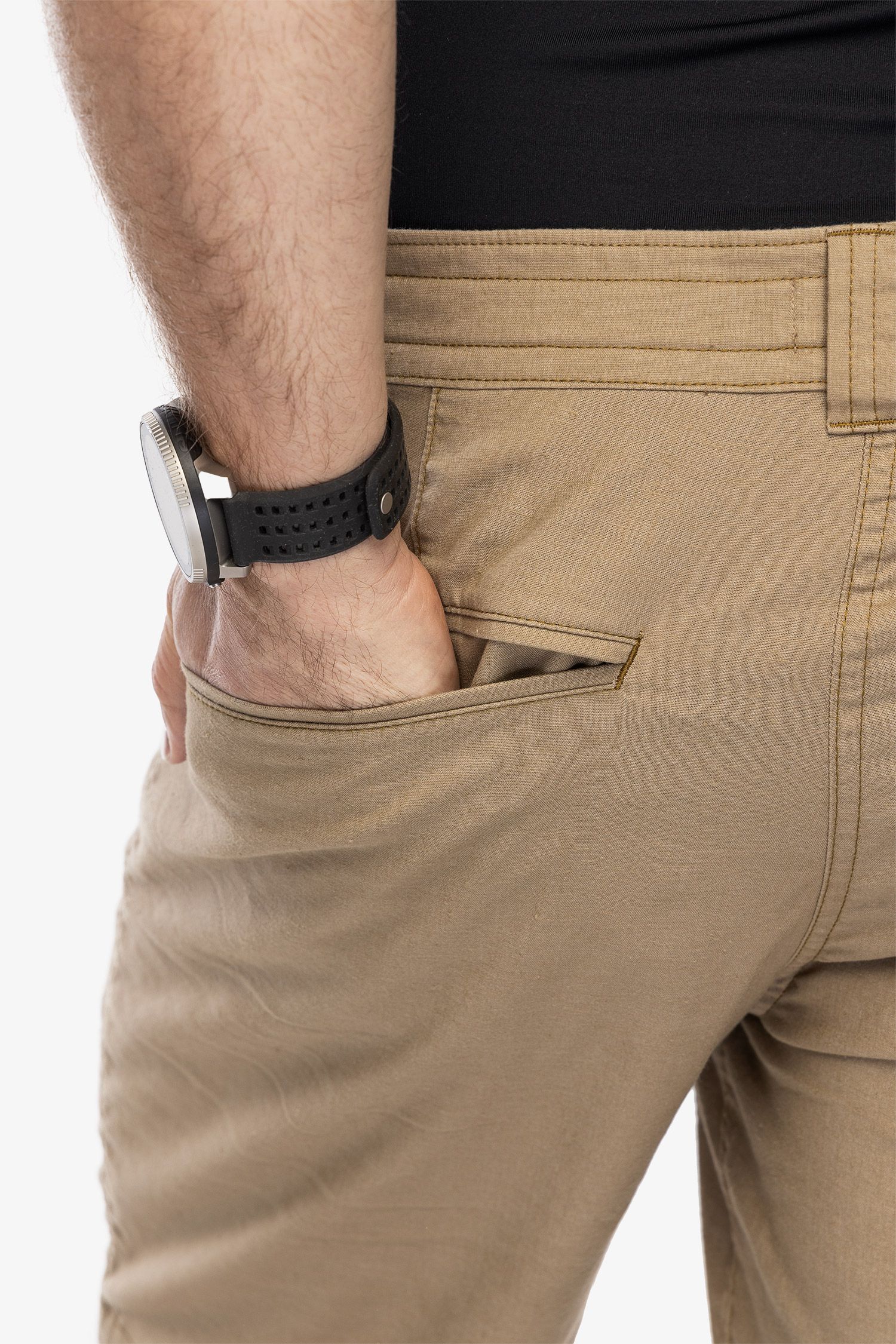 Pánské kraťasy Royal Robbins Hempline Short - true khaki