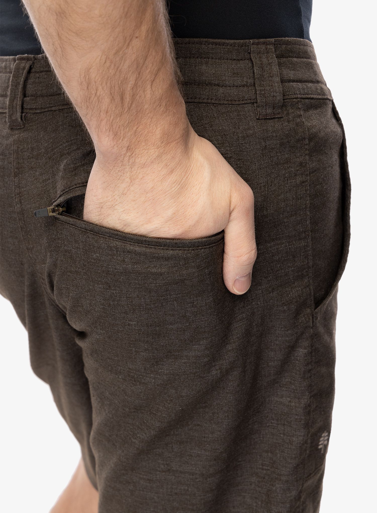 Pánské kraťasy Royal Robbins Hempline Short - turkish coffee