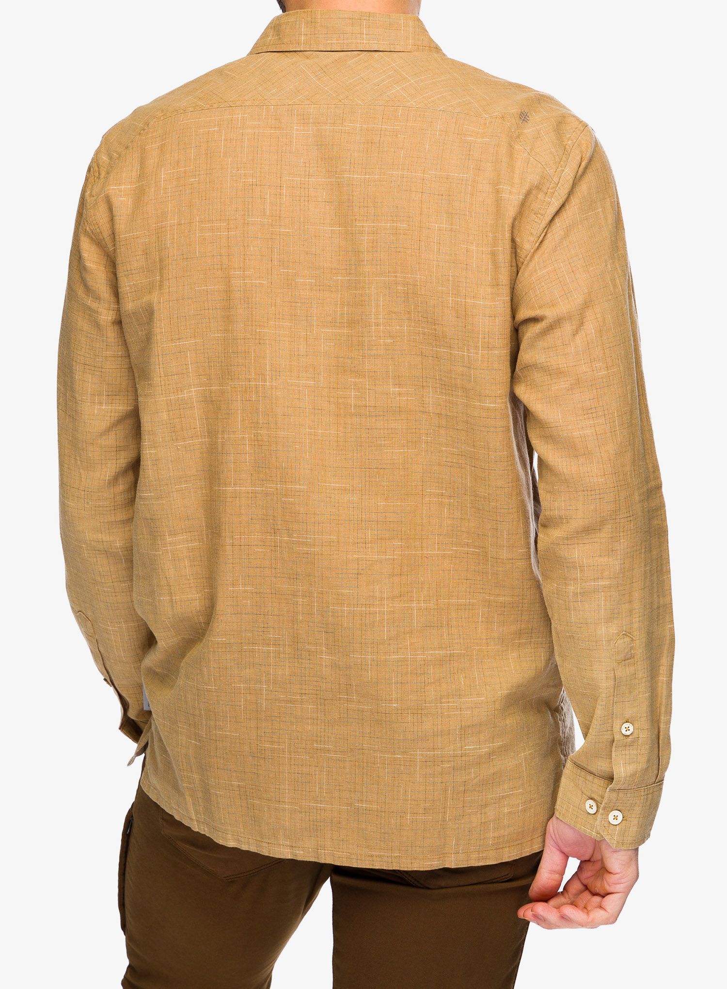 Košile Royal Robbins Hempline Spaced L/S - bistre