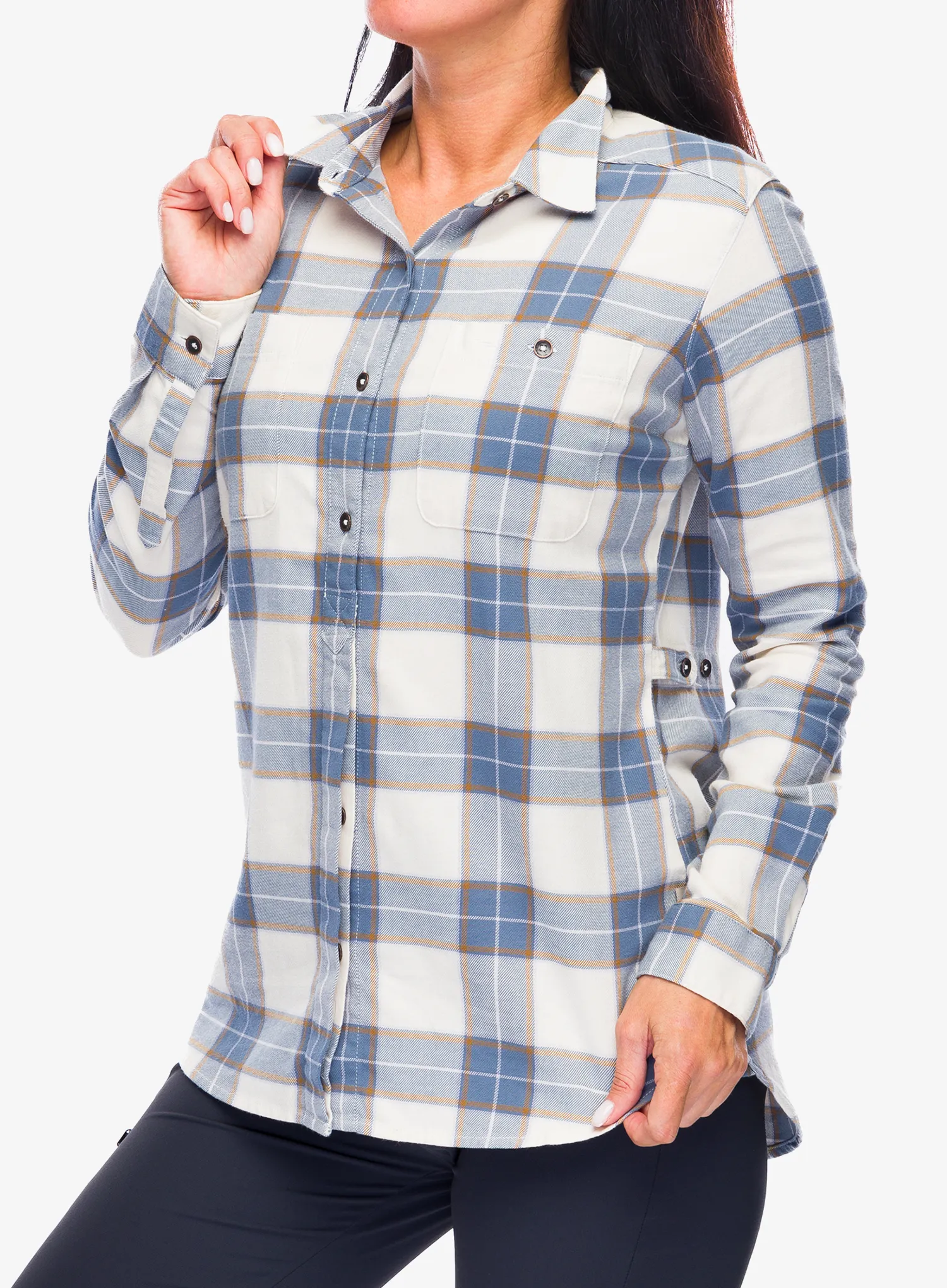 Dámská turistická košile Royal Robbins Lieback Flex Tunic LS - dark harbor runyon pld