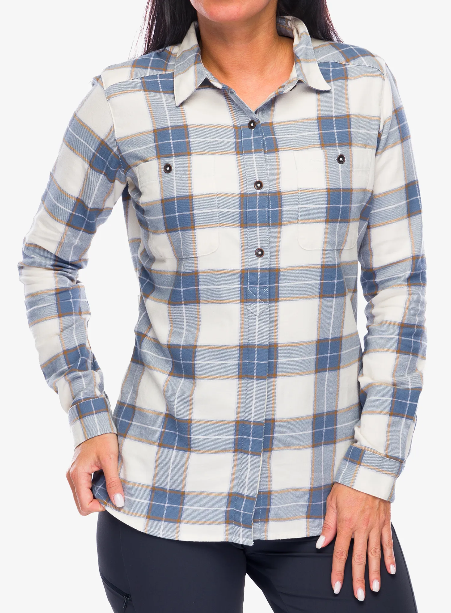 Dámská turistická košile Royal Robbins Lieback Flex Tunic LS - dark harbor runyon pld