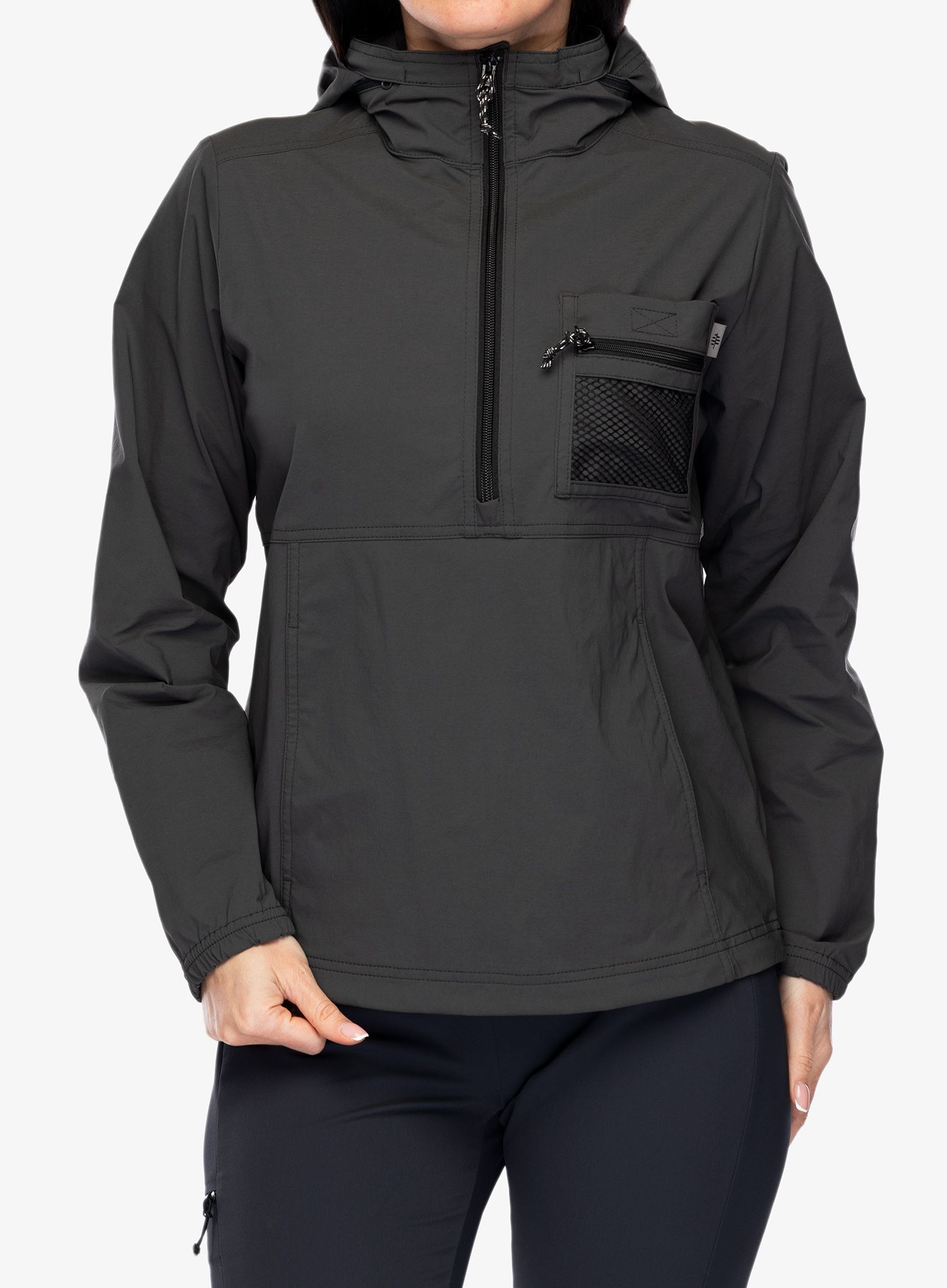 Větrovka dámská Royal Robbins Merced Anorak - charcoal