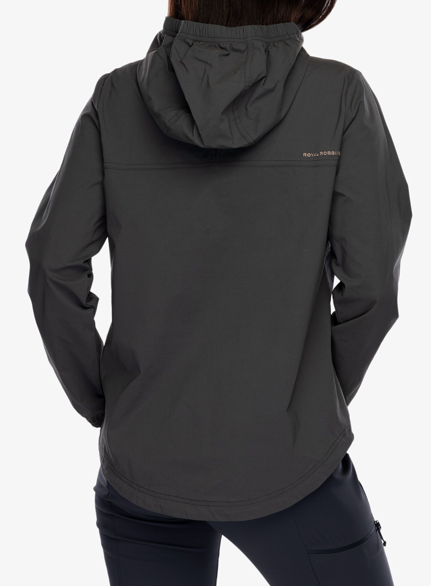 Větrovka dámská Royal Robbins Merced Anorak - charcoal