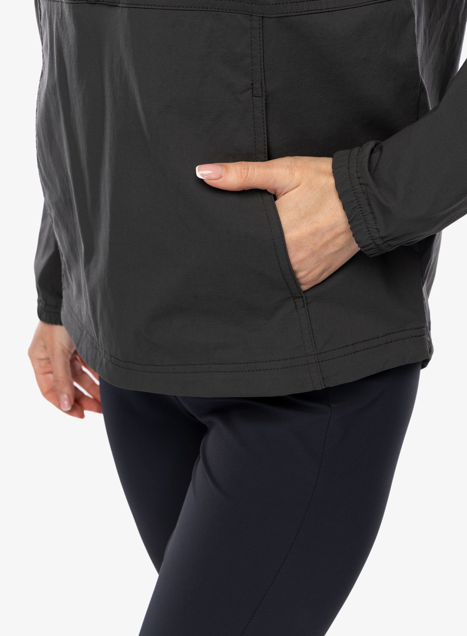 Větrovka dámská Royal Robbins Merced Anorak - charcoal