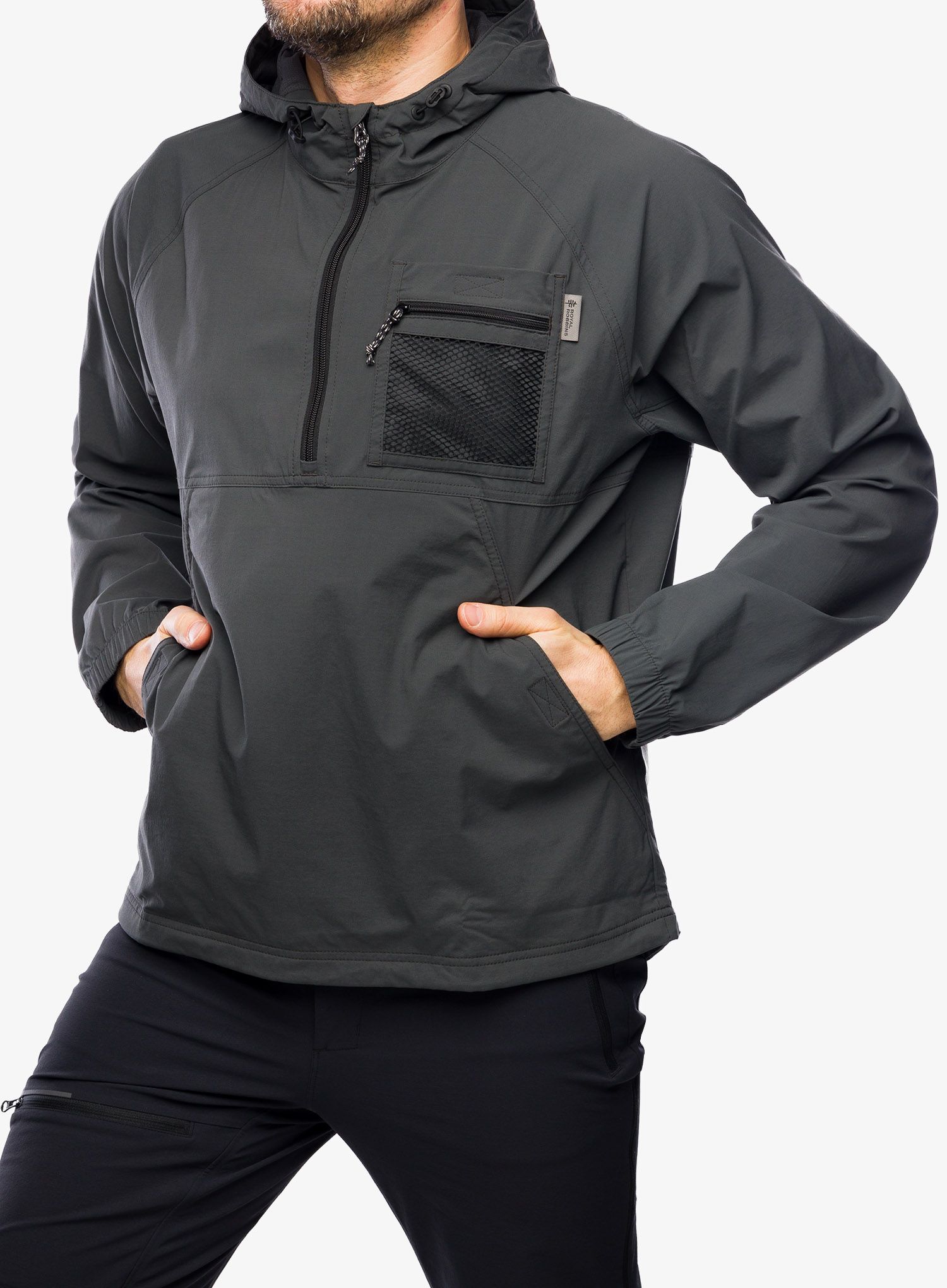 Větrovka Royal Robbins Merced Anorak - charcoal