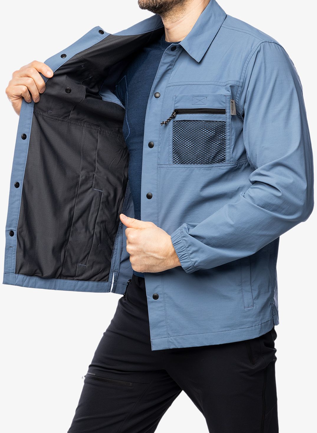 Větrovka Royal Robbins Merced Wind Shirt - sea