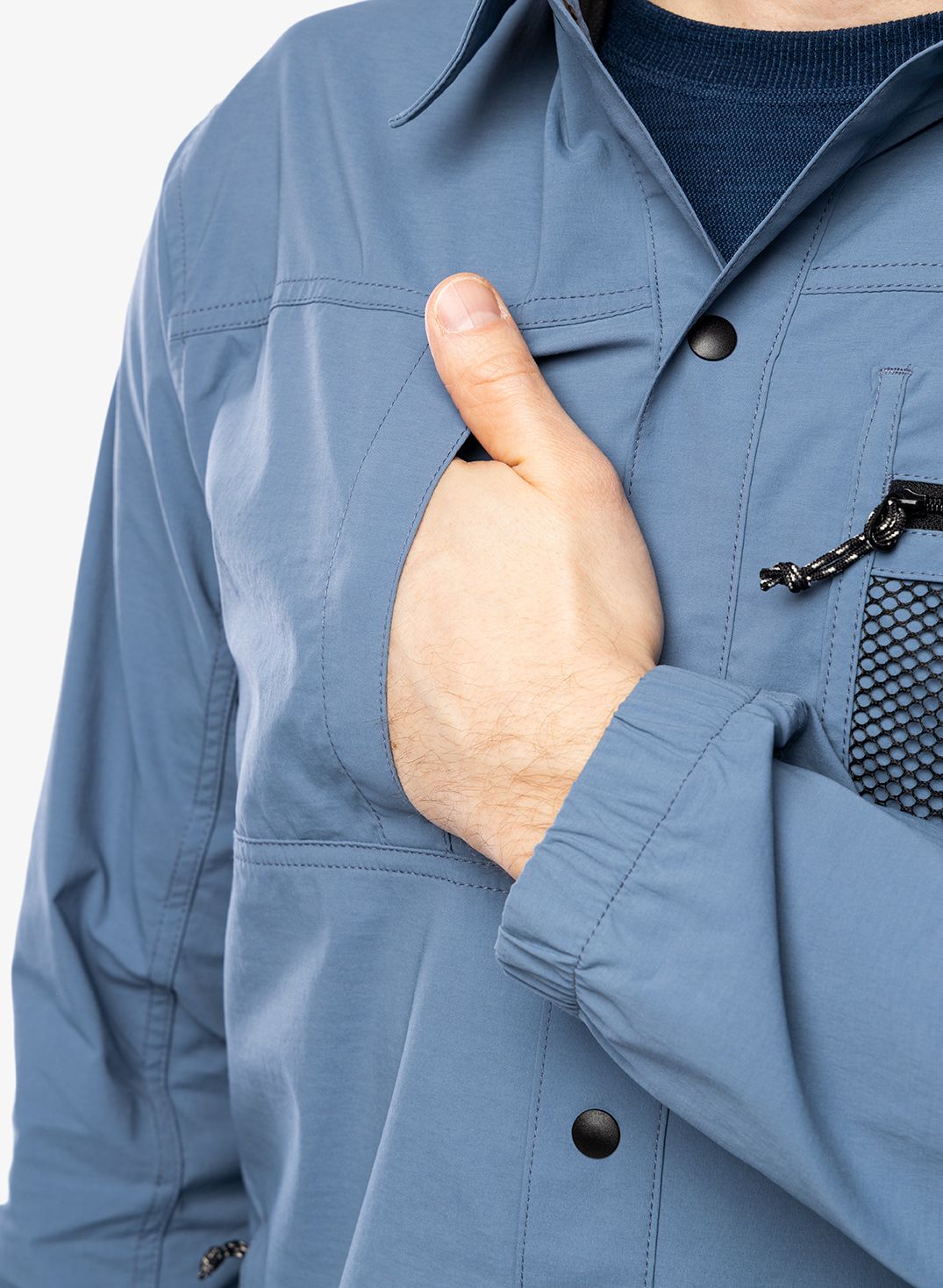 Větrovka Royal Robbins Merced Wind Shirt - sea