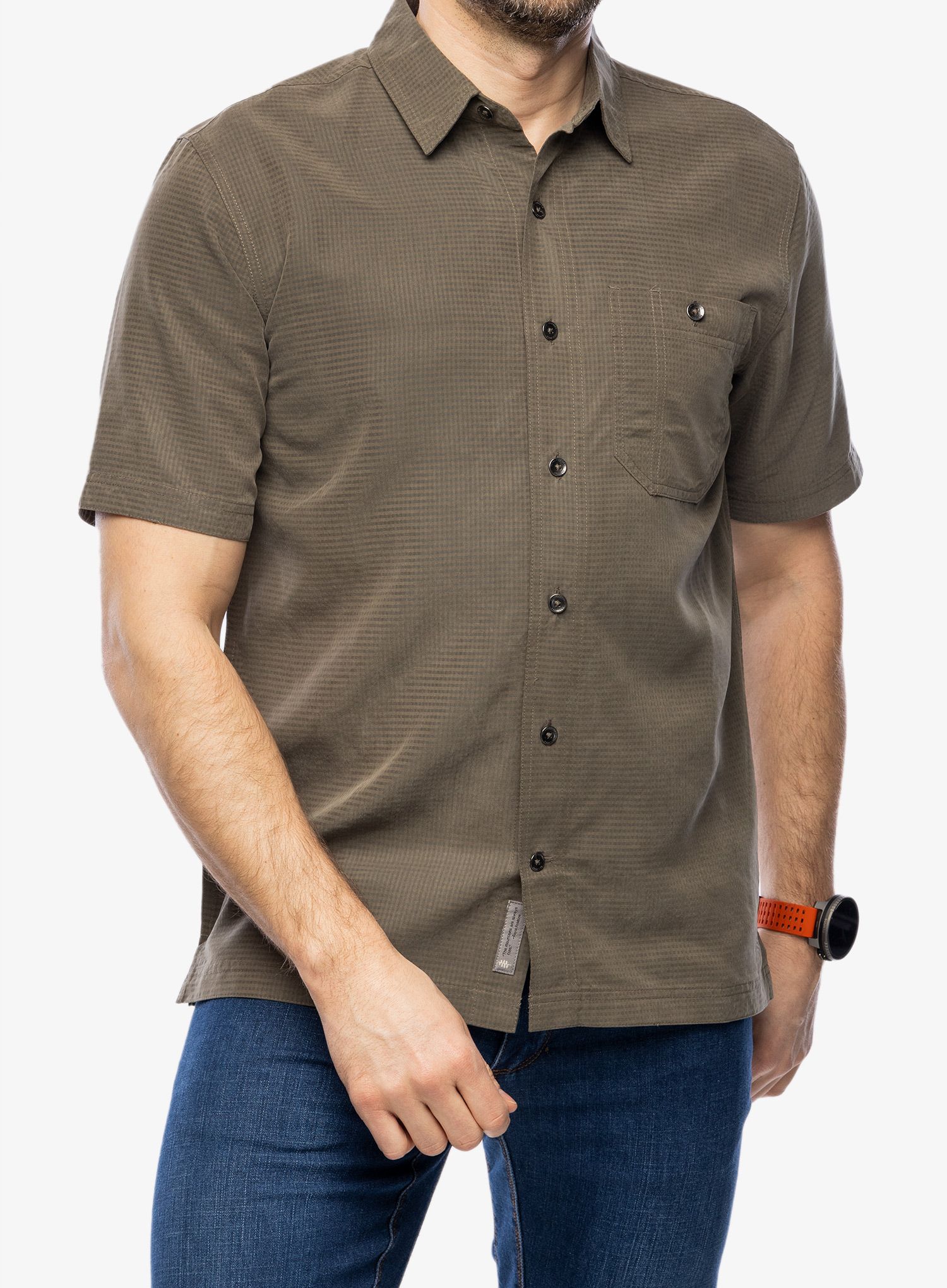 Košile Royal Robbins Mojave Pucker Dry S/S - everglade