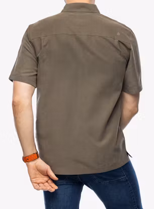 Košile Royal Robbins Mojave Pucker Dry S/S - everglade