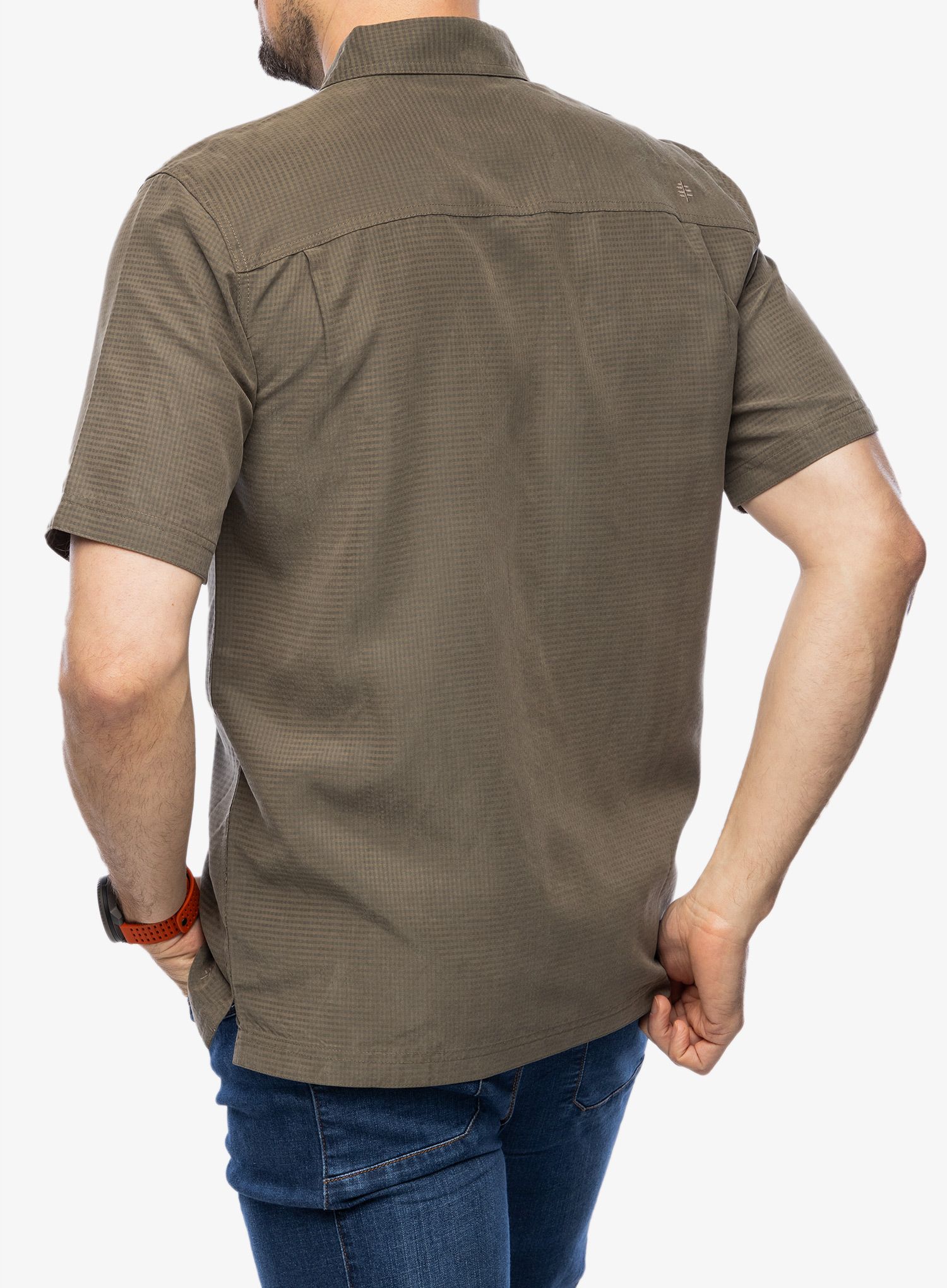 Košile Royal Robbins Mojave Pucker Dry S/S - everglade