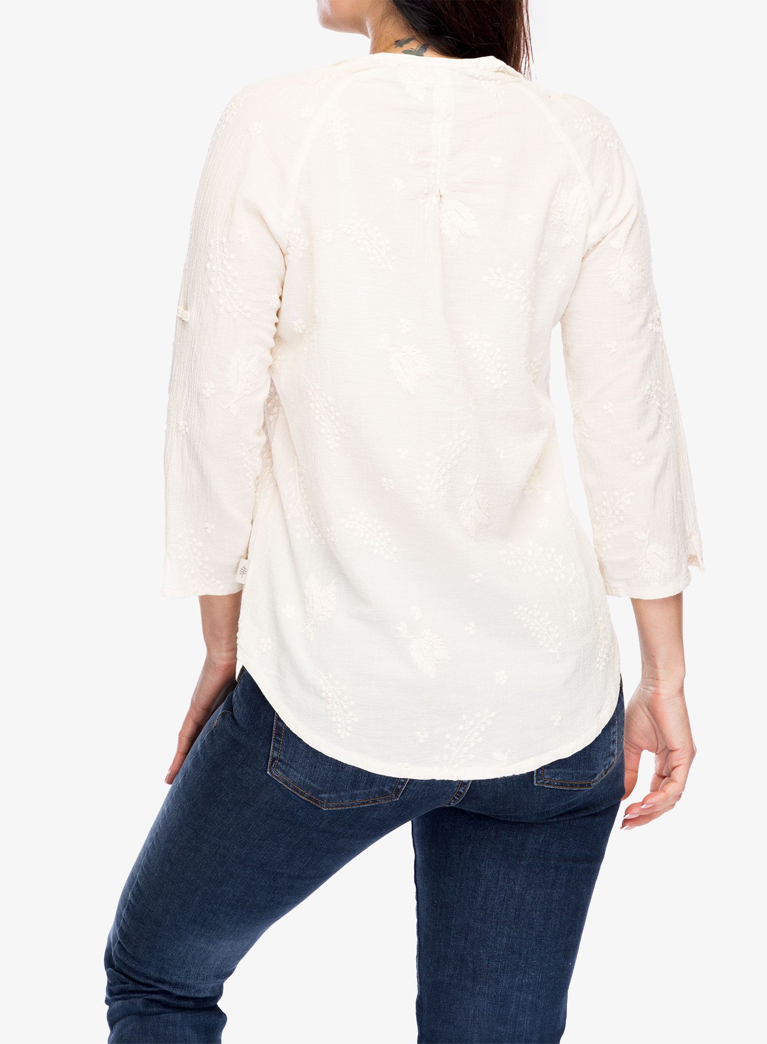 Dámská turistická košile Royal Robbins Oasis Tunic II 3/4 Sleeve - undyed