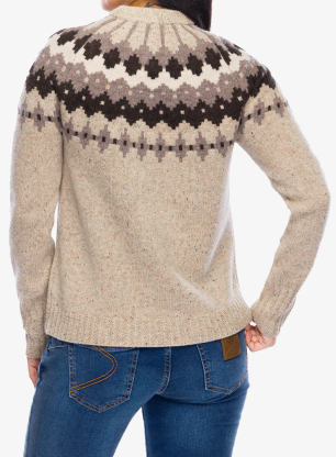 Dámský svetr Royal Robbins Rockcraft Wool Crew - sandstone snowcreek pt
