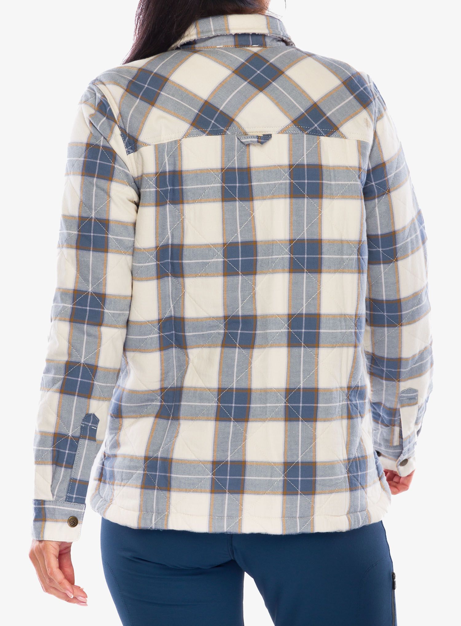 Dámská turistická košile Royal Robbins Snowcap Lined Flannel LS - chalk runyon pld