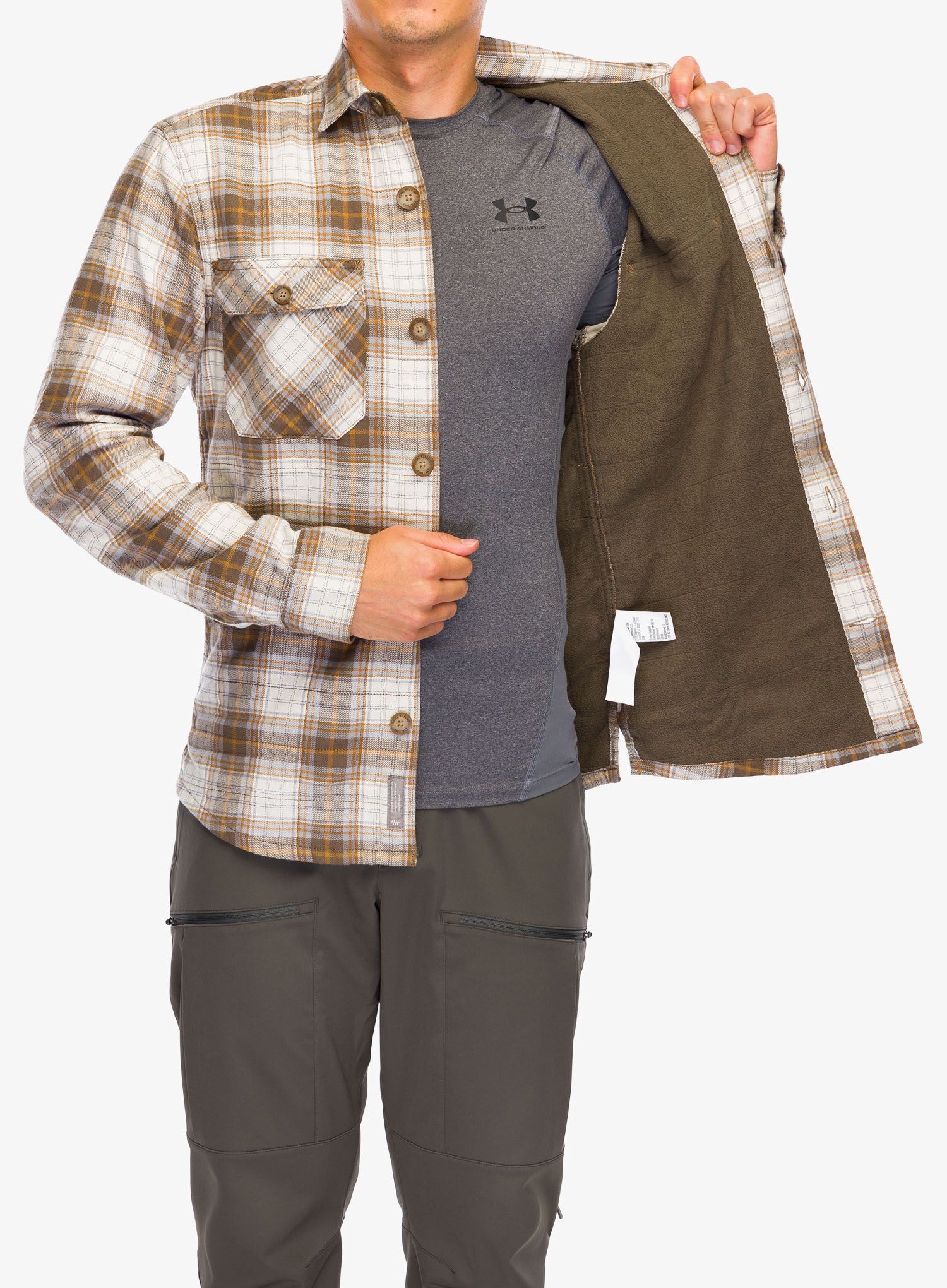 Turistická košile Royal Robbins Snowcap Lined Flannel L/S - bistre falls pld