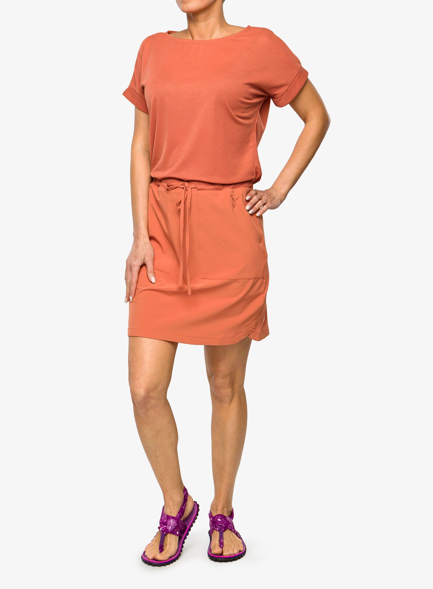 Turistické šaty Royal Robbins Spotless Evolution Dress - aragon