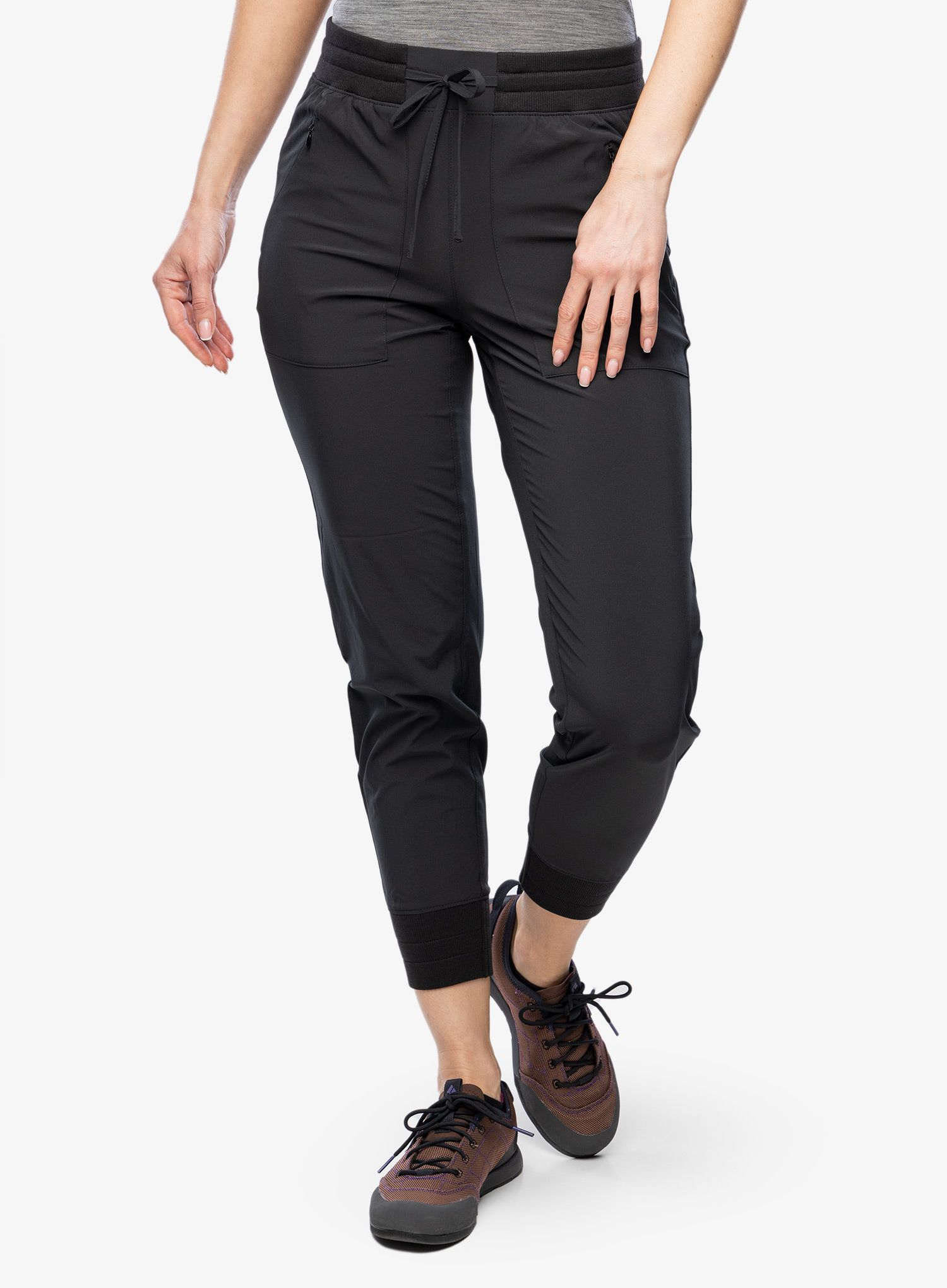 Kalhoty dámské Royal Robbins Spotless Evolution Jogger - jet black