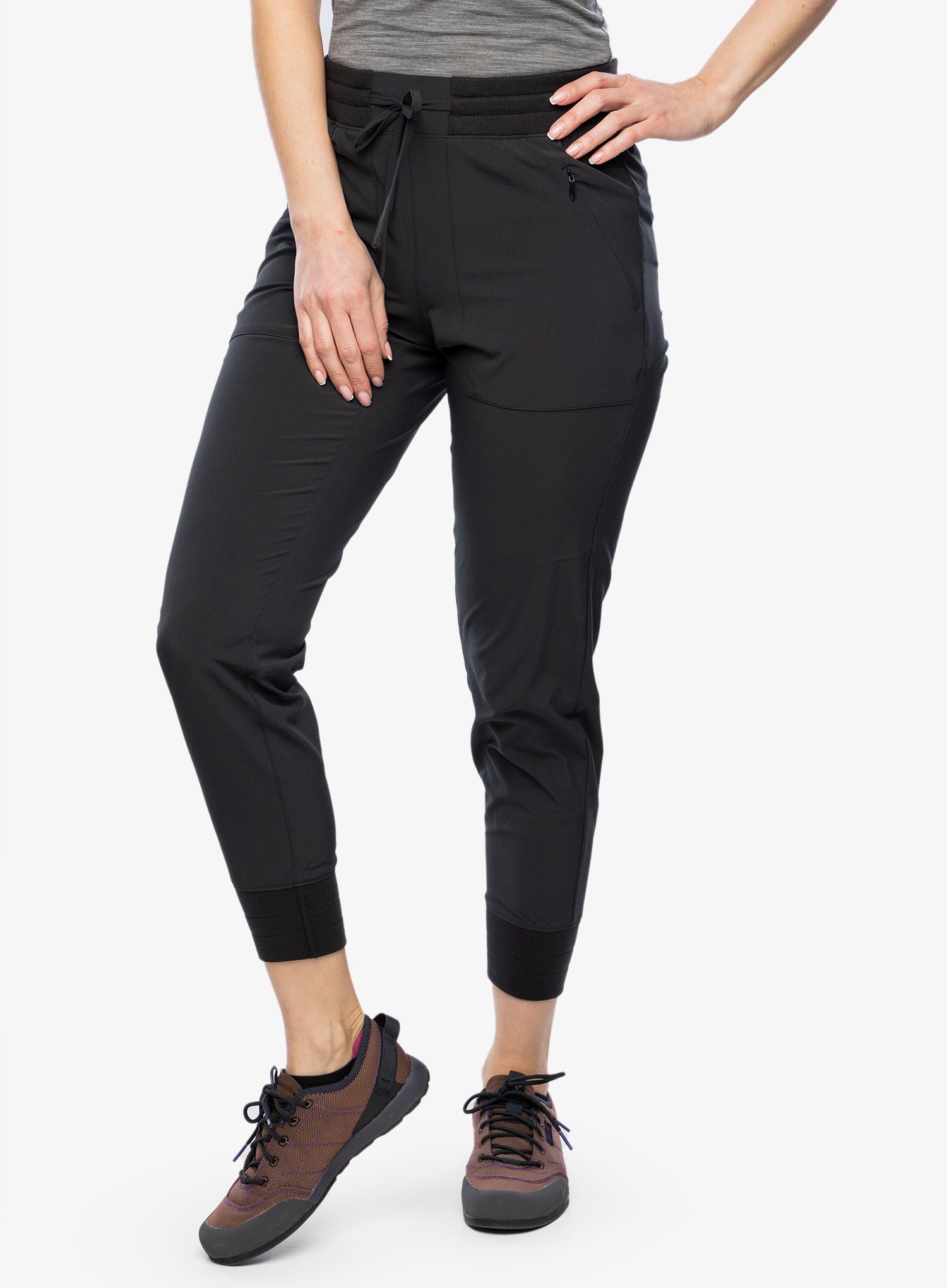 Kalhoty dámské Royal Robbins Spotless Evolution Jogger - jet black