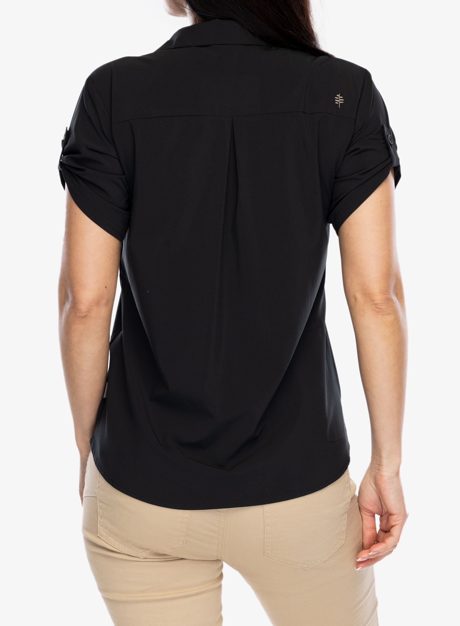 Dámská turistická košile Royal Robbins Spotless Evolution Meadow SS - jet black